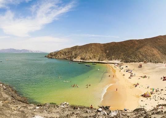 Caleta colorada - Lugar turístico en Chimbote, Perú
